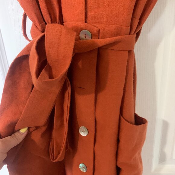 Hayden Los Angeles Rust Dress - Picture 5 of 5